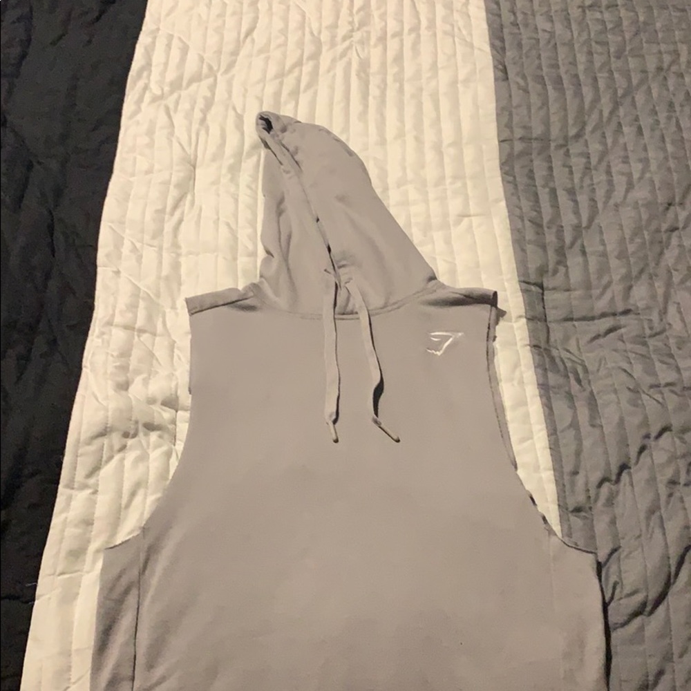 Gymshark cut-off sweatshirt
